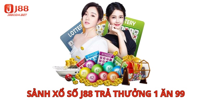 xảnh xổ số trả thưởng khủng 1 ăn 99